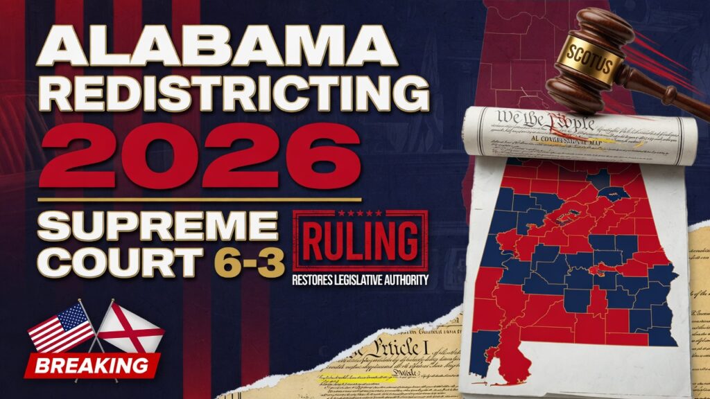 Alabama redistricting 2026