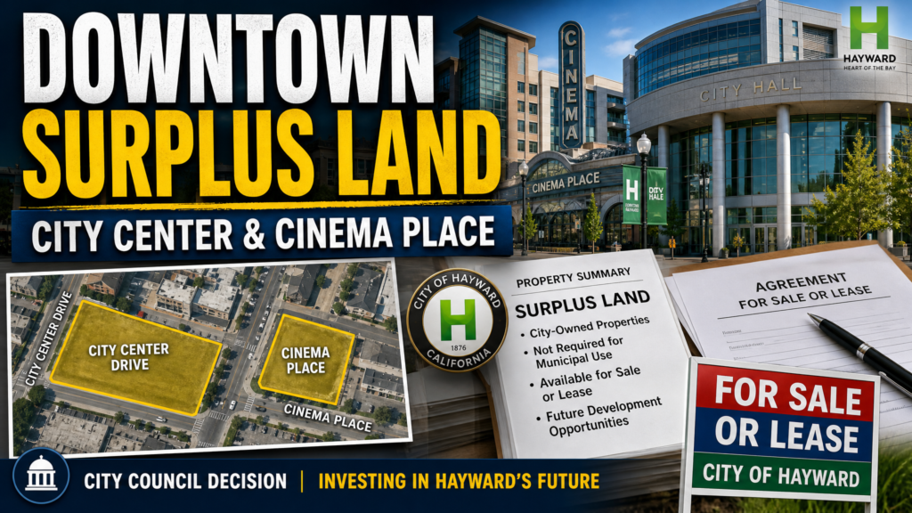 Hayward surplus land