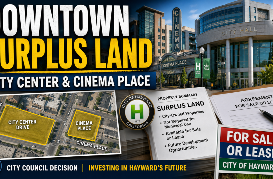 Hayward surplus land