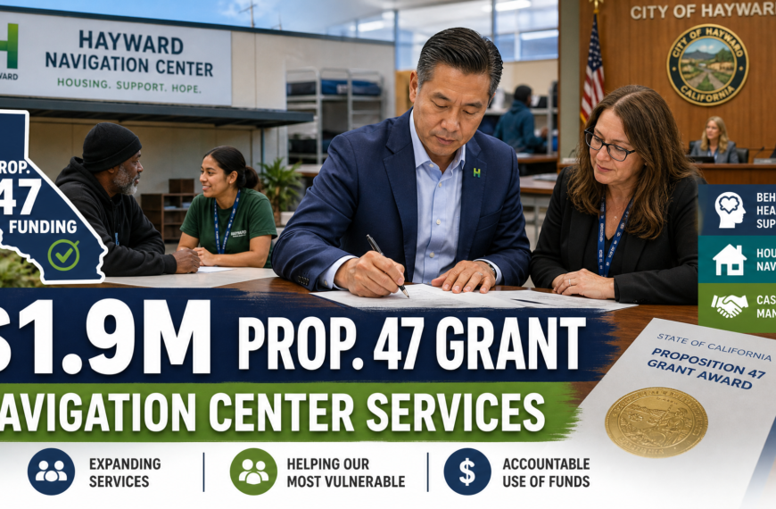 Hayward Prop. 47 grant