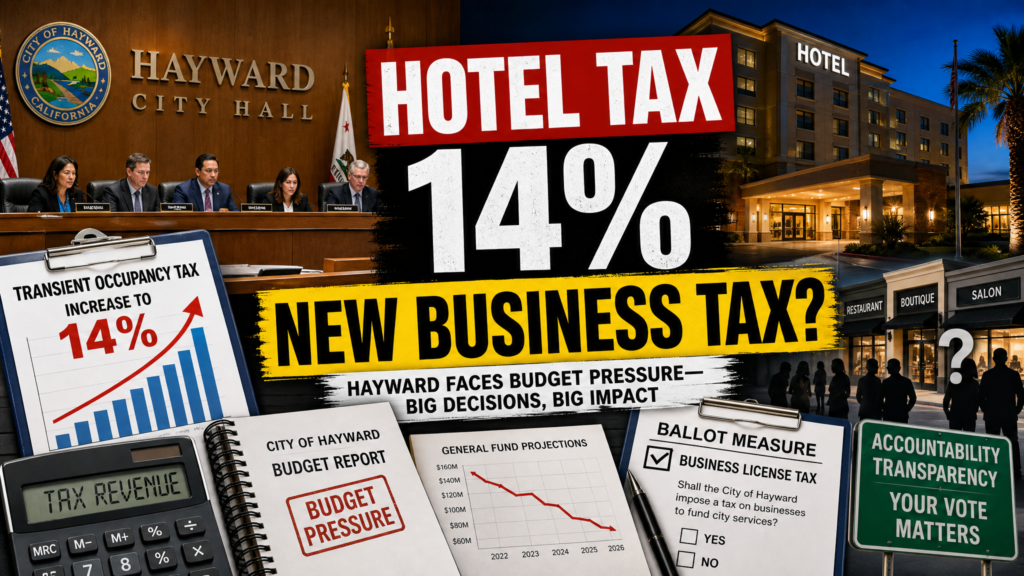 Hayward hotel tax