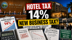 Hayward hotel tax