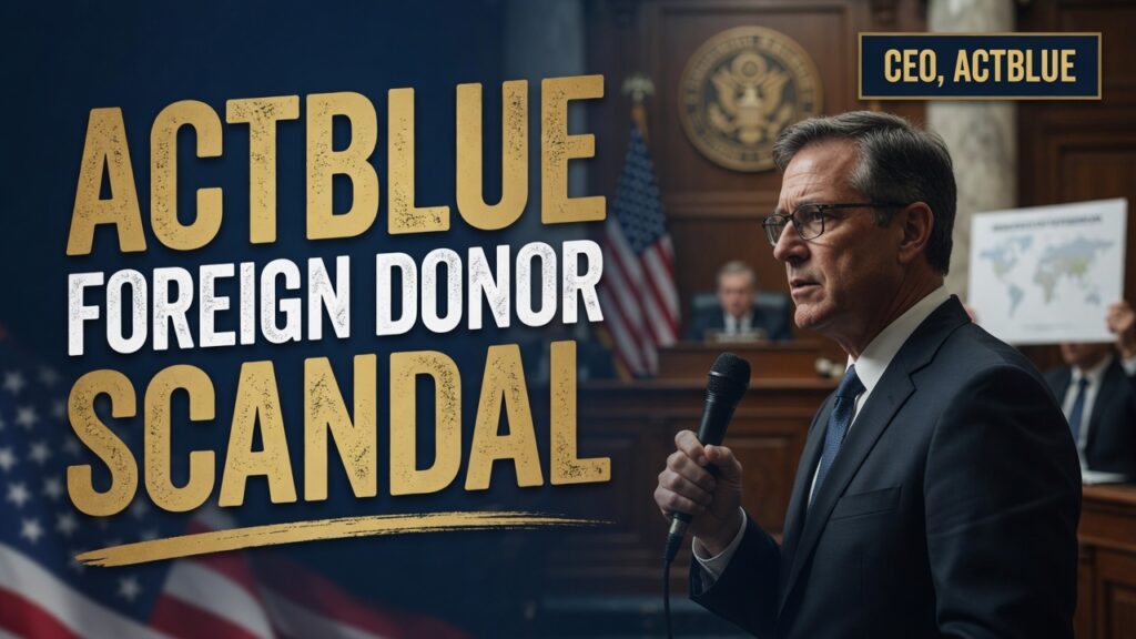 ActBlue foreign donor scandal