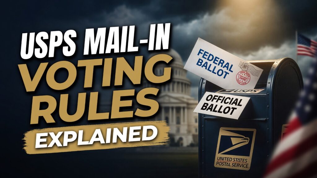 USPS mail-in voting rules