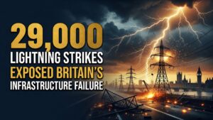 Lightning UK heatwave