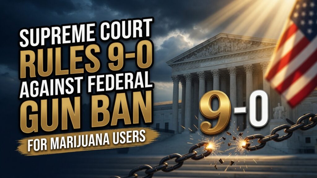 Second Amendment drug user Supreme Court