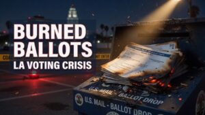 burned ballots mail-in voting security