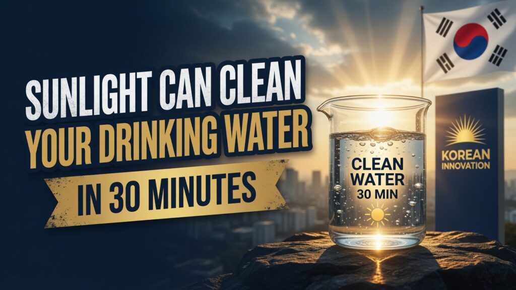 solar water purification photocatalysis