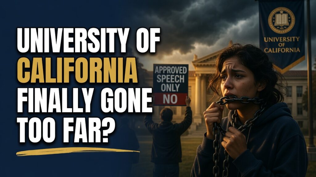 University of California speech