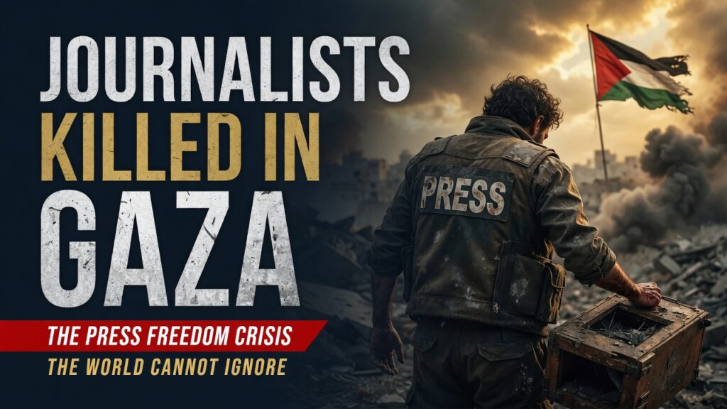 journalists killed Gaza press freedom