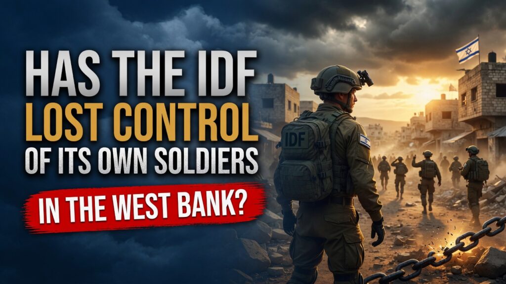 IDF soldier West Bank mosque