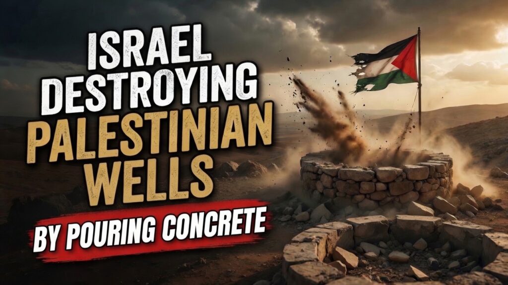 Palestinian wells West Bank