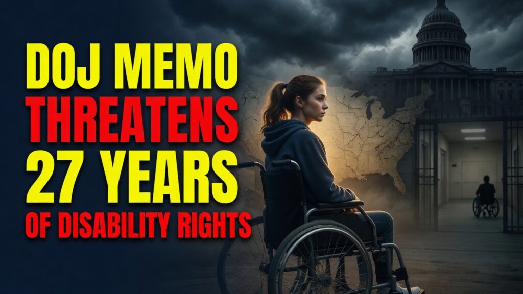 DOJ disability rights institutionalization