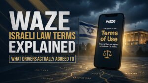 Waze Israeli law