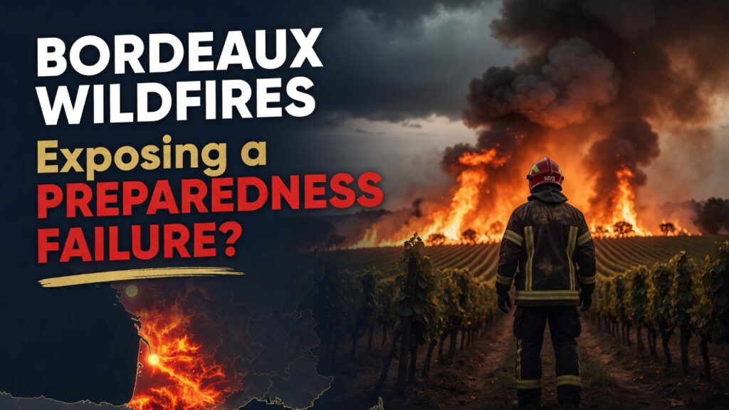Bordeaux wildfires