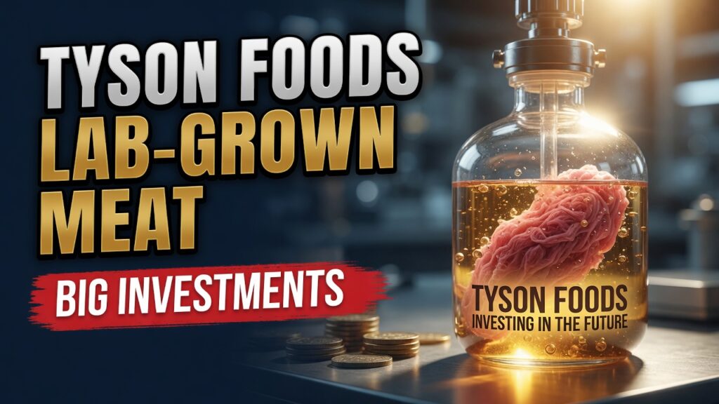 lab-grown meat Tyson Foods