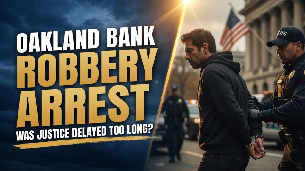 Oakland bank robbery arrest