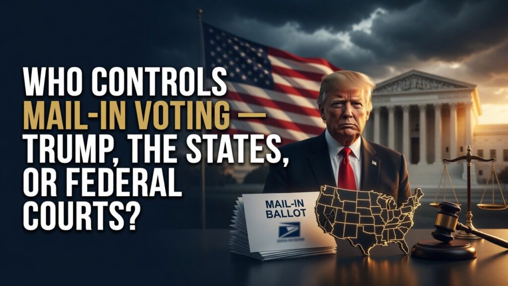 mail-in ballot executive order blocked
