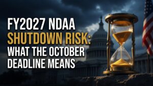 FY2027 NDAA shutdown risk