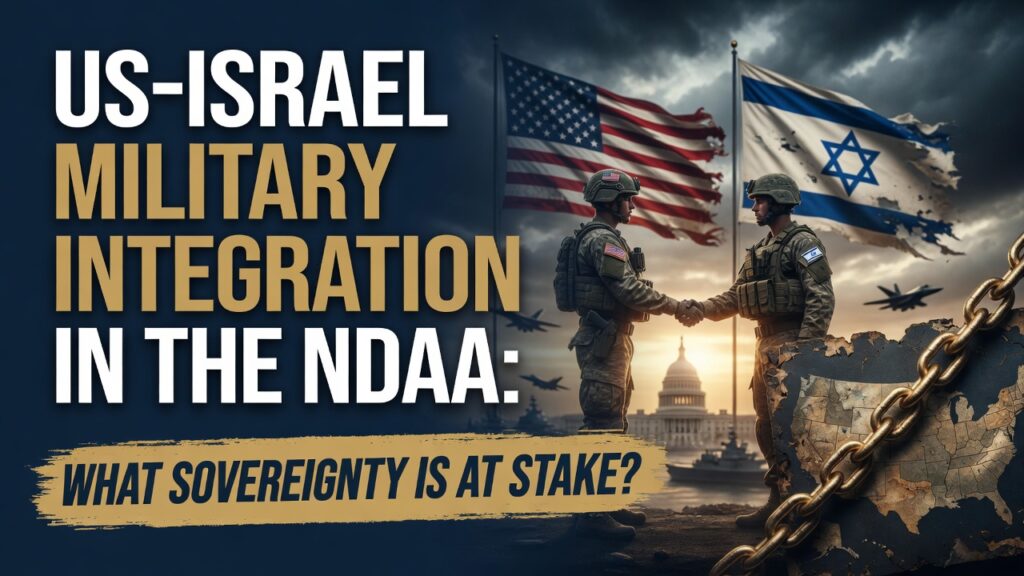 US-Israel military integration NDAA