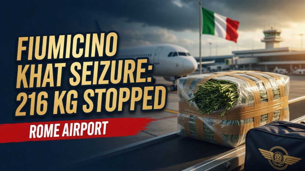 Fiumicino khat seizure