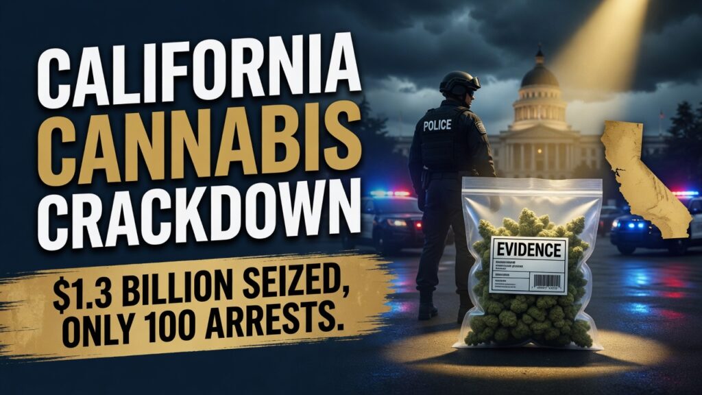 California cannabis crackdown