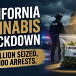 California Cannabis Crackdown: $1.3 Billion Seized, Only 100 Arrests, Is the Crackdown Working or Just for Show?
