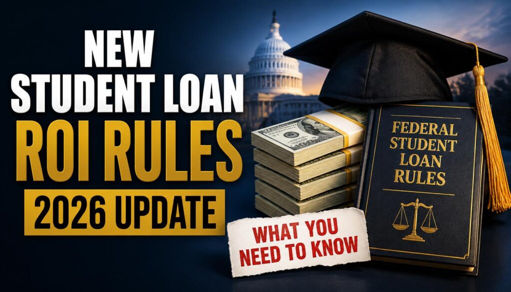 student loan ROI rules