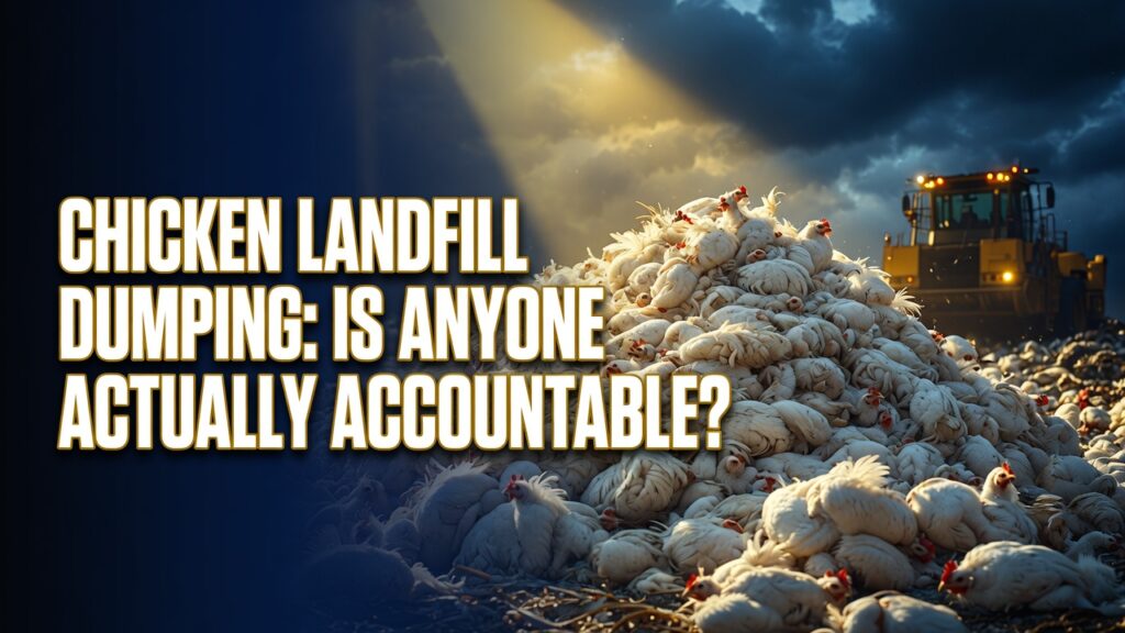 chicken landfill dumping