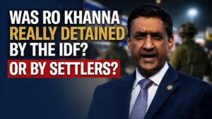 Ro Khanna IDF detained