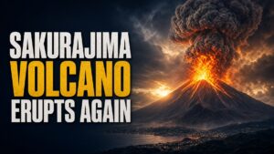 Sakurajima volcano eruption