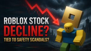 Roblox stock decline