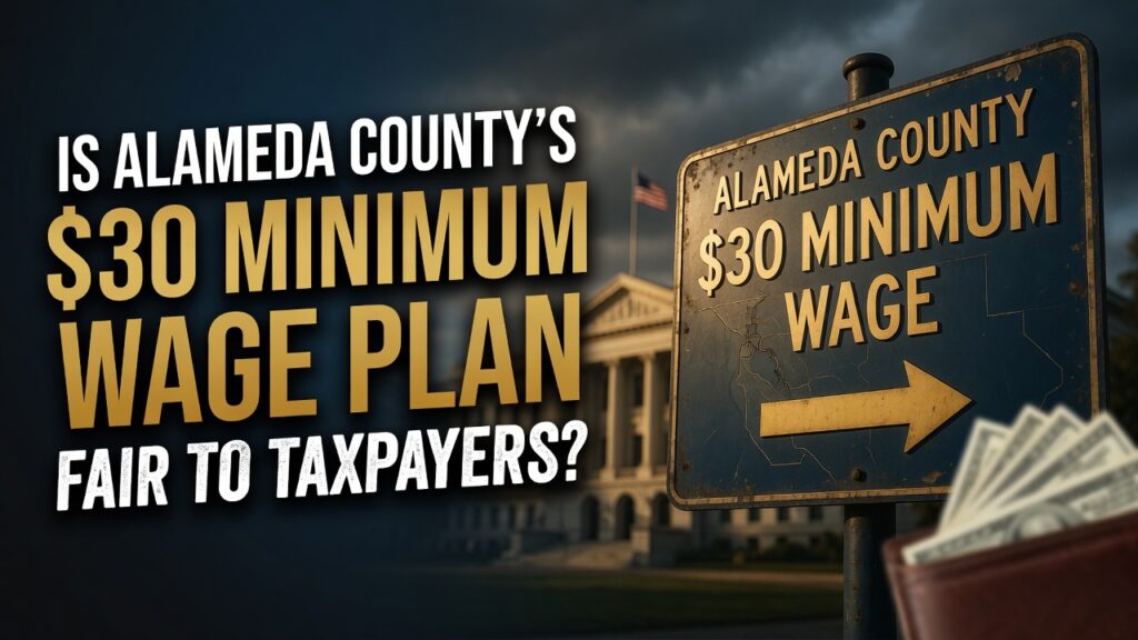 Alameda County $30 minimum wage