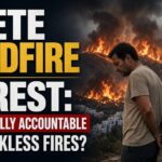 Crete Wildfire Arrest: Israeli Tourist Charged With Negligent Arson