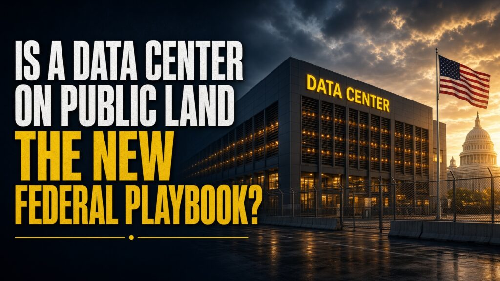 data center on public land