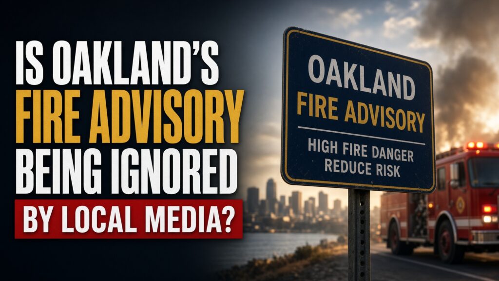 Oakland fire advisory