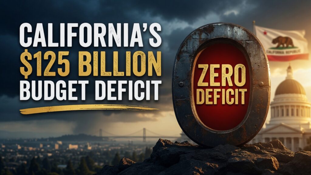 California budget deficit