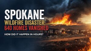 Spokane wildfire