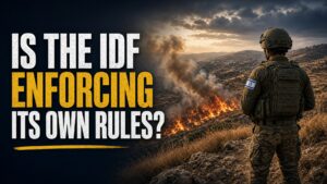 IDF West Bank land burning