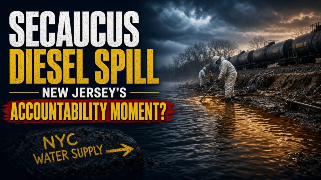 Secaucus diesel spill