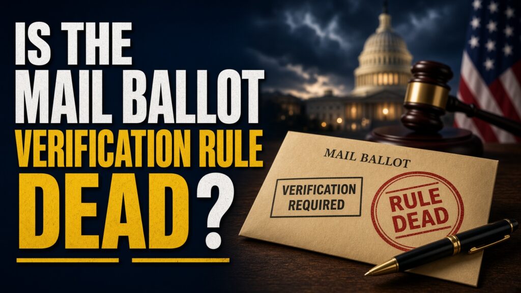 mail ballot verification rule