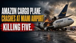 Amazon cargo plane crash Miami