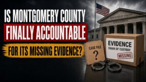 Montgomery County evidence dumpster