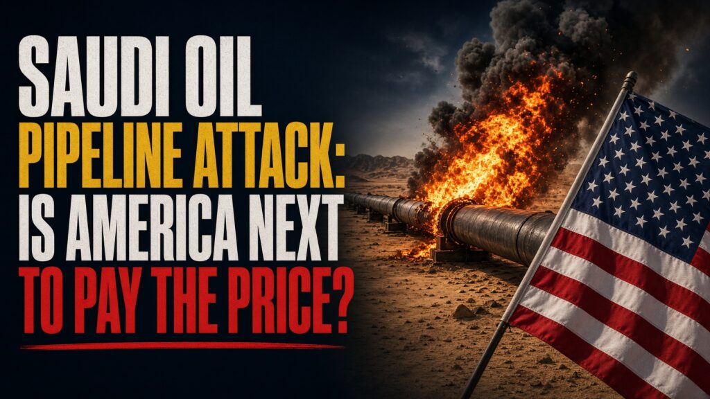 Saudi oil pipeline attack